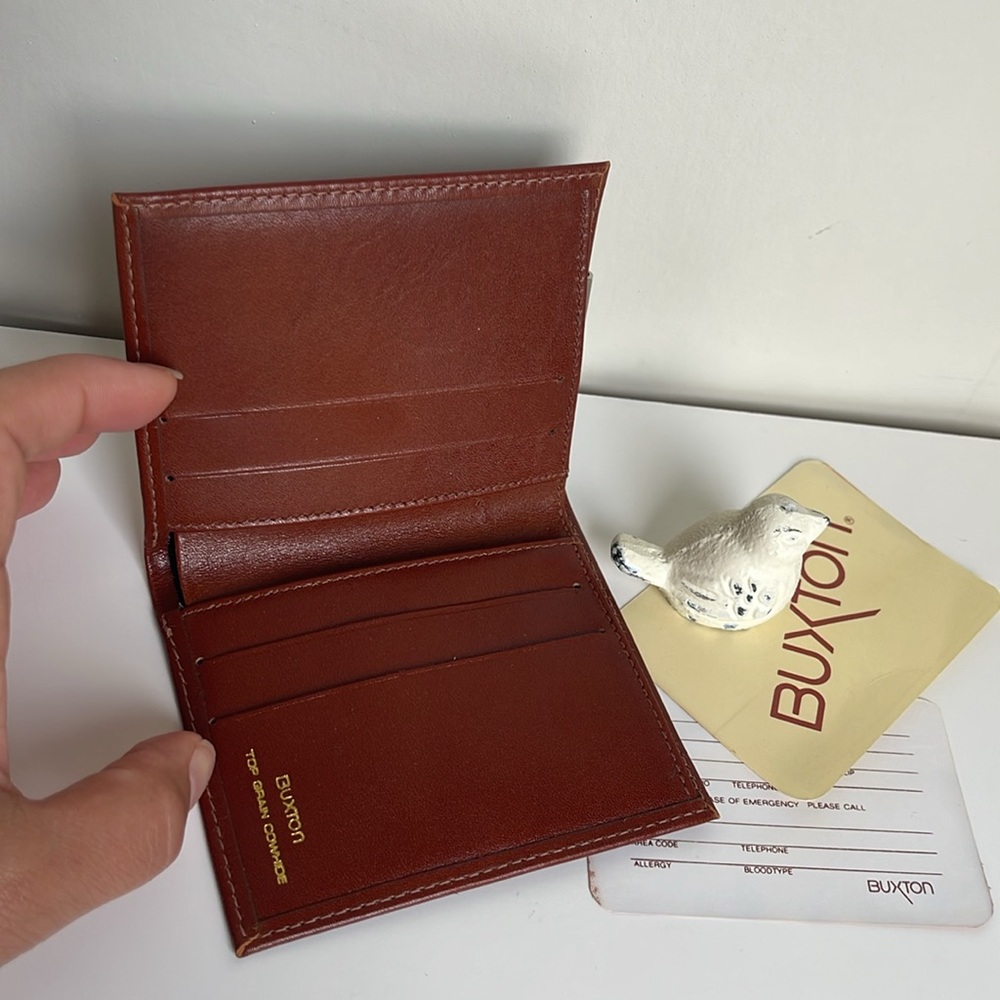 BUXTON Genuine Leather Wallet New In Box - Picture 3 of 11